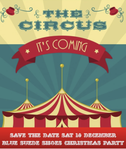 Circus Save the Date